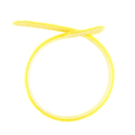 South Main Hardware 8-in  Hook and Loop -lb, Yellow, 10 Speciality Tie 222178